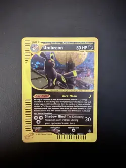 Umbreon Holo Aquapolis eng Holo Rare H29/H32 Vintage Pokemon Card - Image 1