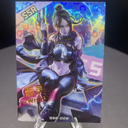 WRAITH APEX LEGENDS SSR Sexy Goddess Story Anime Waifu Holo Girl Card - Image 1