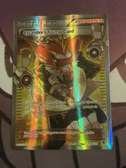 Pokemon TCG XY Phantom Forces Full Art Trainer Lysandre's Trump Card 118/119 - Image 1