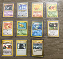 Wizards Of The Coast Vintage Pokemon Card Lot 12 - Image 1
