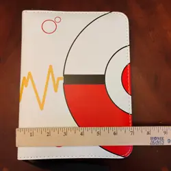 NEW!! Trading Card Binder with Zipper PokeBall on Cover - Image 2