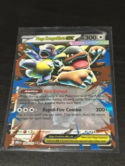 Mega Kangaskhan ex 104/132 - Mega Evolution - Double Rare - Pokemon Card - Image 1
