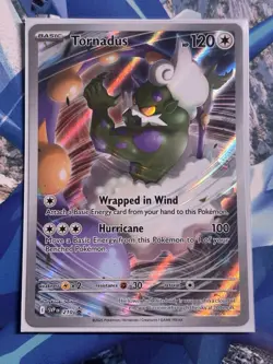 Pokemon TCG Tornadus 210/225 SVP White Flare Black Star Promo Card - Image 1