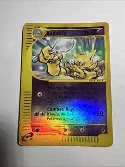 Pokemon Kadabra Reverse Holo 84/165 Expedition Base Set Card - Image 1