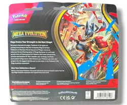 Pokemon TCG Mega Evolution 3-Pack Blister - Golduck Promo Card - Factory Sealed - Image 2