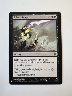 Aether Snap - MTG The List: Darksteel - NM - Image 1