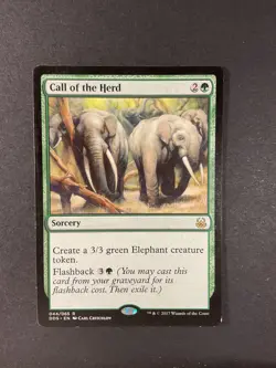 Call of the Herd - Minds vs Might - Magic the Gathering - MTG - Image 1