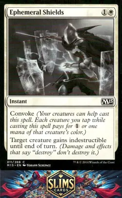 Magic the Gathering MTG Magic 2015 (M15) Ephemeral Shields #11 Buy 2 Get 1 - Image 1
