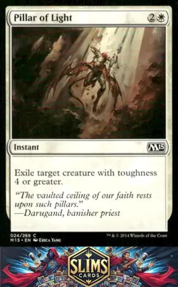 Magic the Gathering MTG Magic 2015 (M15) Pillar of Light #24 Buy 2 Get 1 - Image 1