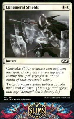 Magic the Gathering MTG Magic 2015 (M15) Ephemeral Shields #11 Buy 2 Get 1 - Image 1
