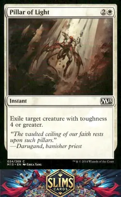 Magic the Gathering MTG Magic 2015 (M15) Pillar of Light #24 Buy 2 Get 1 - Image 1