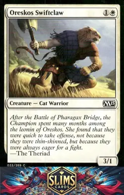 Magic the Gathering MTG Magic 2015 (M15) Oreskos Swiftclaw #22 Buy 2 Get 1 - Image 1