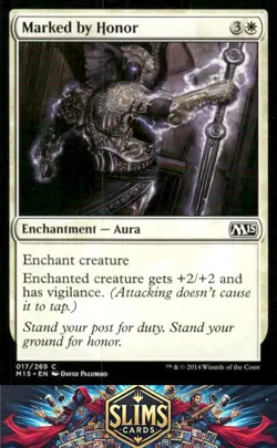 Magic the Gathering MTG Magic 2015 (M15) Marked by Honor #17 Buy 2 Get 1 - Image 1