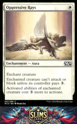 Magic the Gathering MTG Magic 2015 (M15) Oppressive Rays #21 Buy 2 Get 1 - Image 1