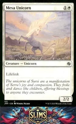 Magic the Gathering MTG Jumpstart Mesa Unicorn #122 Buy 2 Get 1 - Image 1
