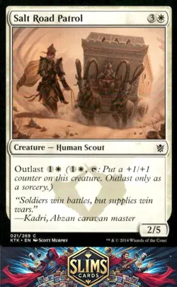 Magic the Gathering MTG Khans of Tarkir Salt Road Patrol #21 Buy 2 Get 1 - Image 1