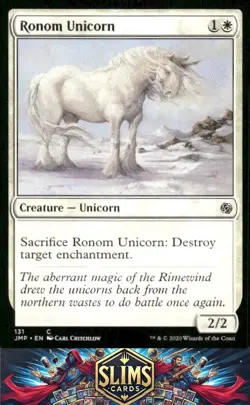 Magic the Gathering MTG Jumpstart Ronom Unicorn #131 Buy 2 Get 1 - Image 1