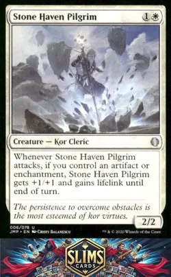 Magic the Gathering MTG Jumpstart Stone Haven Pilgrim #6 Buy 2 Get 1 - Image 1