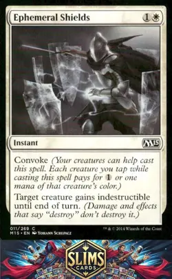 Magic the Gathering MTG Magic 2015 (M15) Ephemeral Shields #11 Buy 2 Get 1 - Image 1