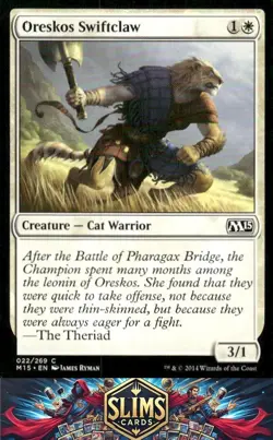 Magic the Gathering MTG Magic 2015 (M15) Oreskos Swiftclaw #22 Buy 2 Get 1 - Image 1