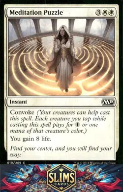 Magic the Gathering MTG Magic 2015 (M15) Meditation Puzzle #19 Buy 2 Get 1 - Image 1