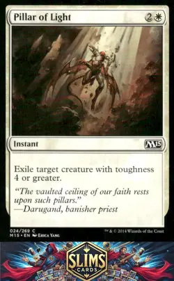Magic the Gathering MTG Magic 2015 (M15) Pillar of Light #24 Buy 2 Get 1 - Image 1
