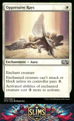 Magic the Gathering MTG Magic 2015 (M15) Oppressive Rays #21 Buy 2 Get 1 - Image 1