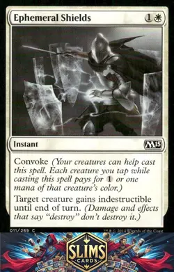 Magic the Gathering MTG Magic 2015 (M15) Ephemeral Shields #11 Buy 2 Get 1 - Image 1