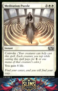 Magic the Gathering MTG Magic 2015 (M15) Meditation Puzzle #19 Buy 2 Get 1 - Image 1