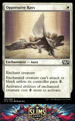 Magic the Gathering MTG Magic 2015 (M15) Oppressive Rays #21 Buy 2 Get 1 - Image 1
