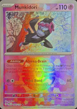 Pokemon TCG Munkidori (Master Ball Pattern) 044/131 Prismatic Evolutions - Image 1