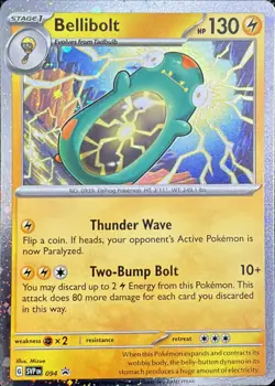 Pokemon TCG Bellibolt 094 Scarlet & Violet Black Star Promos - Image 1