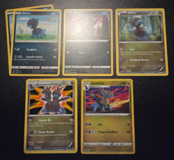 Deino (4x) & Zweilous (2x) - Pokemon Cards mini-set - Image 1