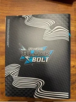 Pokemon Black Bolt Binder Only No Cards - Image 4