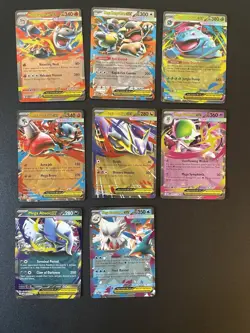 Pokemon Mega Evolutions Ex Lot - 8 Cards - NM - Image 1