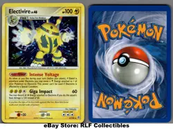 2007 Pokemon, Diamond & Pearl , #3/130 Electivire Lv. 46, Holo Rare - Image 1