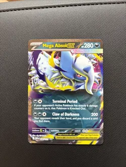 Mega Absol Ex 86/132 Mega Evolution MEG -Near Mint- Pokemon TCG - Image 1