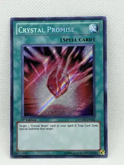 Yugioh! Crystal Promise - RYMP-EN052 - Secret Rare - NM - Image 1