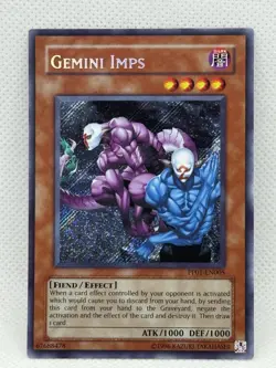 Yugioh! Gemini Imps - PP01-EN005 - Secret Rare - NM - Image 1