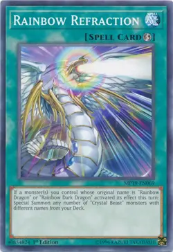Rainbow Refraction - MP19-EN069 - Common - 1st Edition NM Yugioh 2019 Gold Sarco - Image 1