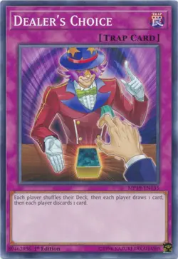 Dealer's Choice - MP19-EN135 - Common - 1st Edition NM Yugioh 2019 Gold Sarcopha - Image 1