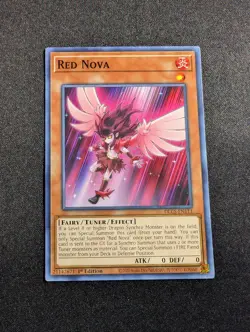 Yugioh - Red Nova DLCS-EN113 1st Edition Common NM - Image 1
