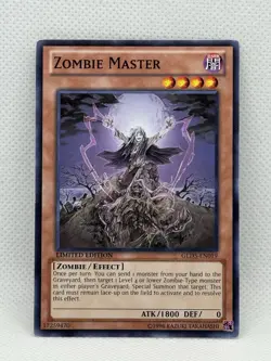 Yugioh! Zombie Master - GLD5-EN019 - Common - Limited Edition - NM - Image 1