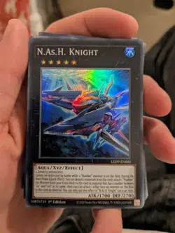 LED9-EN003 N.As.H. Knight Super Rare 1st Edition YuGiOh - Image 1