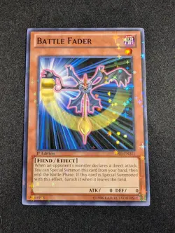 Yugioh - Battle Fader BP01-EN211 1st Edition Starfoil Rare LP - Image 1