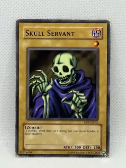 Yugioh! Skull Servant - LOB-004 - Common - LP - Image 1