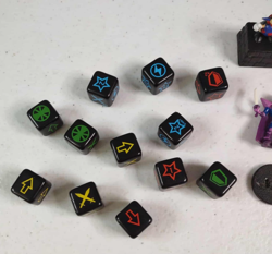 Yugioh Dungeon Dice Monsters Lot 12 Dice Pegasus Mighty Mage Monster Lord - Image 2