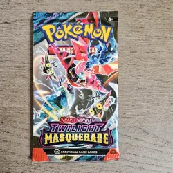 Pokemon Twilight Masquerade Booster Pack 10 Cards Pack Random Art Sealed - Image 1