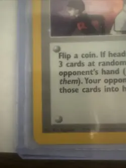 The Rockets Trap Trainer Holo Card 19/132 Gym Heroes Set, NM/LP Condition - Image 2