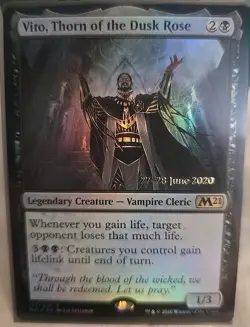 Vito, Thorn of the Dusk Rose Prerelease Cards Foil - Image 1